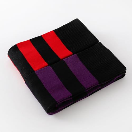 Image of Kayhoma Extra Long Cotton Stripe Thigh High Socks Over the Knee High Socks
