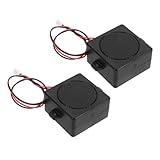 Efficacité énergétique fiable : la conception du tweeter 5 w 4 ohms optimise la puissance et le volume sonore, idéal pour les haut-parleurs large bande des appareils électroniques ou les systèmes audio portables légers, les petits haut-parleurs pour moniteurs et les mini-haut-parleurs