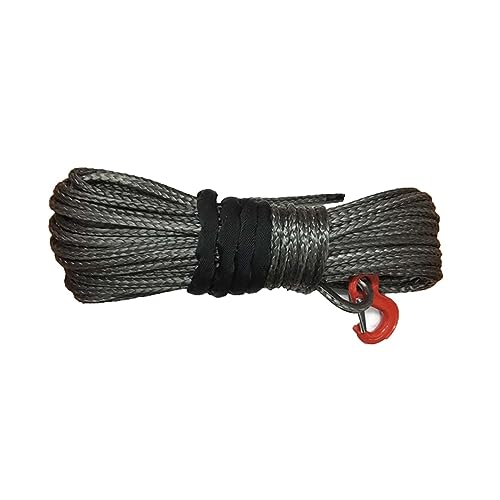 Cabrestante sintético 4WD para rutas todoterreno y rescate seguro con cuerda de remolque UHMWPE