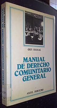 Paperback MANUAL DE DERECHO COMUNITARIO GENERAL. [Spanish] Book