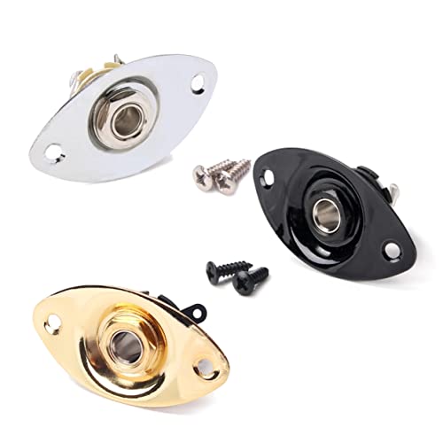 LOLIPPYY ���^�ȉ~�`�M�^�[�W���b�N�\�P�b�g �j�b�P�����b�L�S���� 6.35mm�v���O�t�� �G���L�M�^�[ �x�[�X�p�����W���b�N �l�W�t�v���[�g����