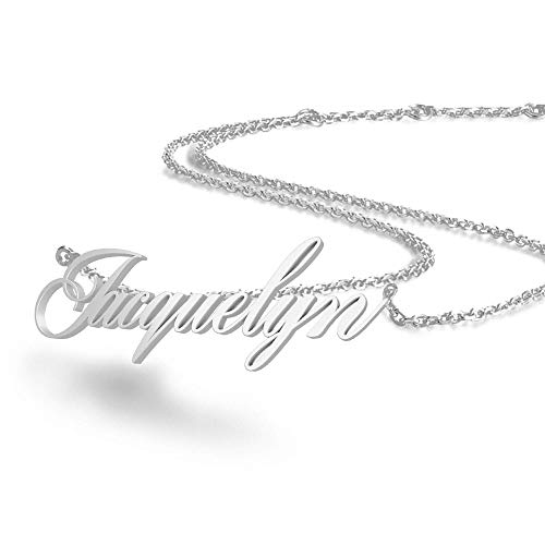 Collares personalizados collar nombre colgante collar