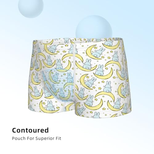 Boys' Cotton Boxer Brief Soft Underwear-Moon And Rabbit4