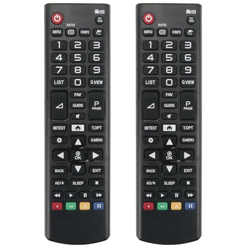 Télécommande de rechange universelle pour TV LG LCD LED lot de 2