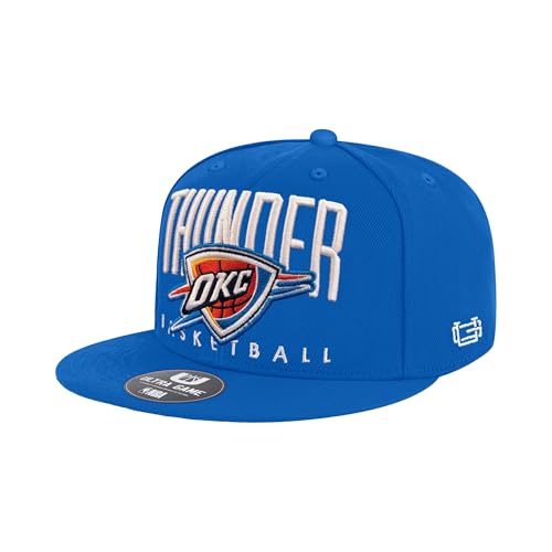 Ultra Game Adults NBA Official Teamster Ultimate Baseball Cap Hat Oklahoma City Thunder Team Color One Size