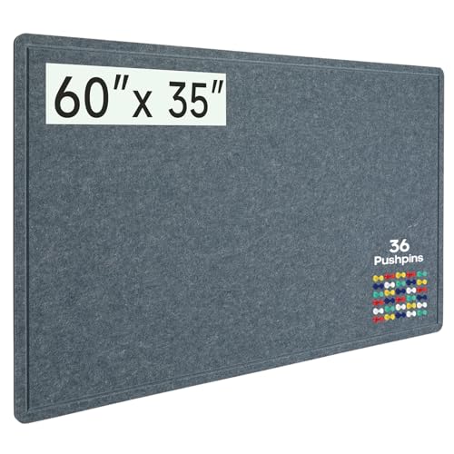 Tableau d'affichage en feutre pliable pour fixer sans percer les murs
