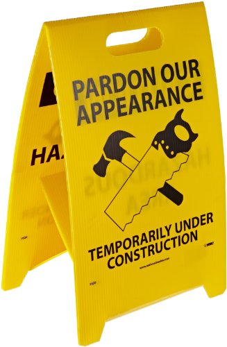 image for NMC FS23 Double Sided Floor Sign, Legend 