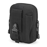 IHTZPA 1 pcs Handy-Gürteltasche mit RFID-Blocker, Universal Gürtel Tasche Holster, Schutzhülle und Gürtelclip, universell passend für Smartphone, für Outdoor-Aktivitäten, Berufstätige u. Reisende
