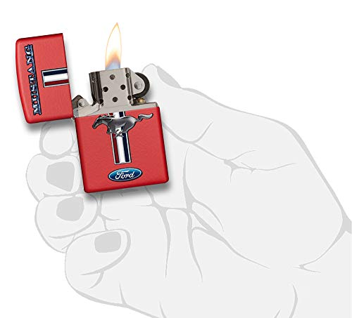 Encendedor Zippo Ford Mustang Petrol miniatura 4