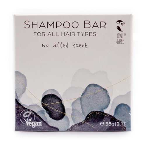 Owl & Bee - Festes Shampoo - Alle Haartypen - Ohne zusätzlichen Duft