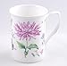 Fine English Bone China Mugs - Set of Three - Meadow Flowers by Roy Kirkham, England