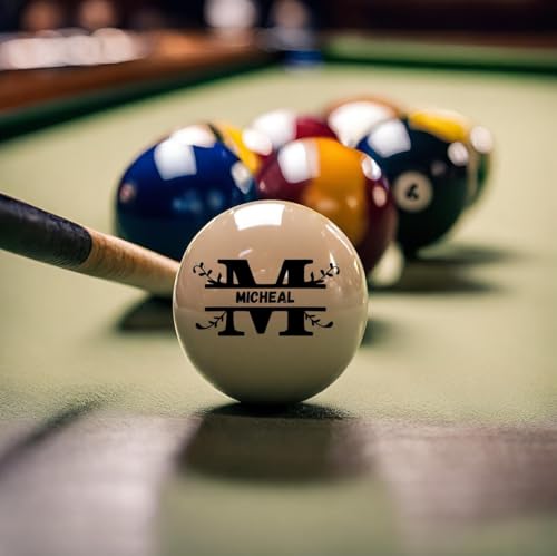 TPFOON Palla da biliardo e da snooker con incisione laser