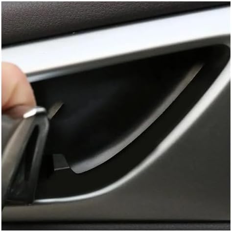 Car Molding Strip Car Door Bowl Handle Cover Trim Interior Stickers Case (Red)