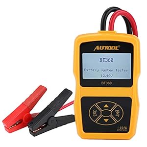 Accutester 12 V, digitale accutester, accutester voor auto