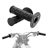 BSSOK Motorrad Griffe 22 mm 24 mm Gummi Universal Lenkergriffe für Motocross...