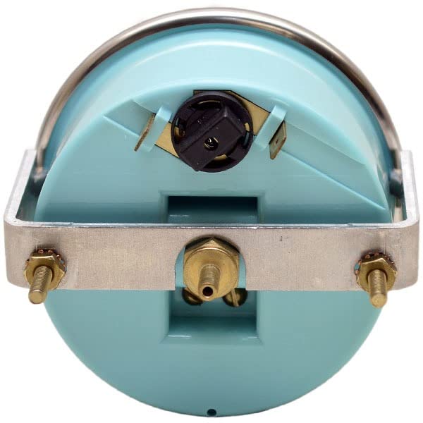 Teleflex Boat Speedometer Gauge 63475 | Bass Fishing 65 MPH 3 3/8 Inch Silver