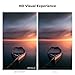 K&F Concept 49mm Magnetic GND8 ND8 ND64 ND1000 Magnetic Basic Ring Caemra Lens Filters Kit (5 Pack) -Optical Glass Neutral Density Filters Kit with 28 Multi-Layer Coated (Nano-X Series)