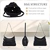 EVEOUT Vintage Denim Crossbody Bag for Women Large Capacity Jean Tote Hobo Shoulder Bag for Work Travel College #4