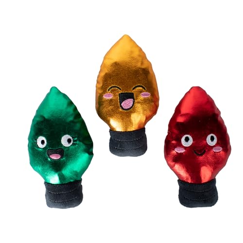 Fringe Studio Plush Dog Toy Set, Light Up My Life, 3 Piece Set, Pet Shop Collection (662060)