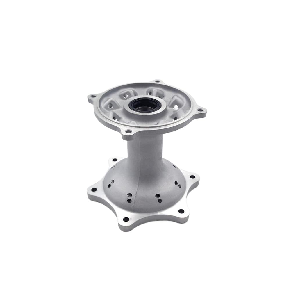 Radnabensatz aus Aluminium vorne und hinten für CRF250R CRF250X CRF450R CRF450X – 36 mm Speichenlöcher vorne, 32 mm Speichenlöcher hinten, kugelgestrahlte Oberfläche(Front)