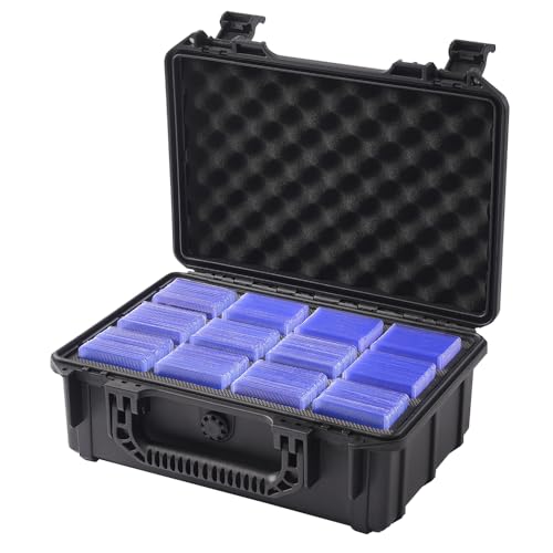 BOMIIPOR Toploader Storage Box, Holds 360+ Top Loaders - Premium Top Loader Case for 3