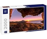 Lais Puzzle Atardecer en el Mirador de la Tarta con Vistas al volcan Teide, Tenerife 2000 Piezas