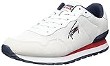  Tommy Hilfiger Herren BARON 1C3 Sneaker, White, 42 EU