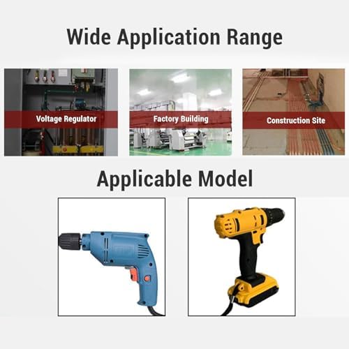 Sonew Electric Drill Wire Stripper Cable Stripping Tool Set for Solid Hard Wires 6 8 10 12 14 AWG