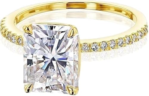 Khushi Global Store 2.50 Ct Radiant Cut Lab Created Diamond