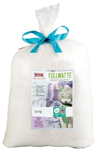 Sensalux Füllwatte, Oeko-Tex Standard 100, Stopfwatte für...