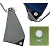 Magnetic 4-in-1 Multi Tool Golf Towel – Magnetic Towel – Silicone Brush – Groove Cleaner – Bag Clip – Microfiber Waffle Design – Men’s and Women’s Golf – Golf Gifts