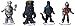 Diamond Select Toys Godzilla Classic Minimates Series 2 Box Set