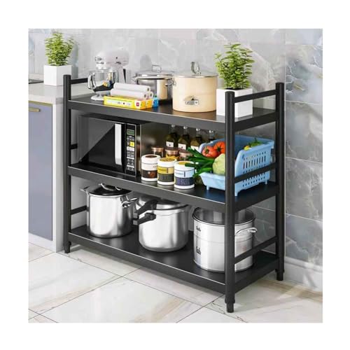 Estante de cocina que ahorra espacio para almacenamiento vertical para encimera, cocina, baño, oficina, 60 x 40 x 95 cm, solución de almacenamiento multiusos
