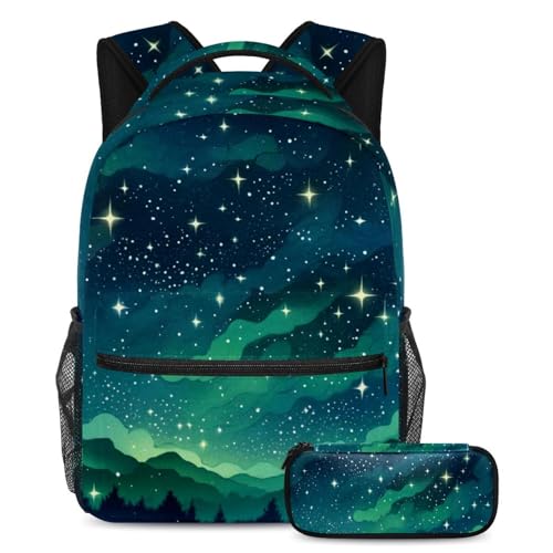 Sac à dos ergonomique grande capacité et trousse pour ranger les cours