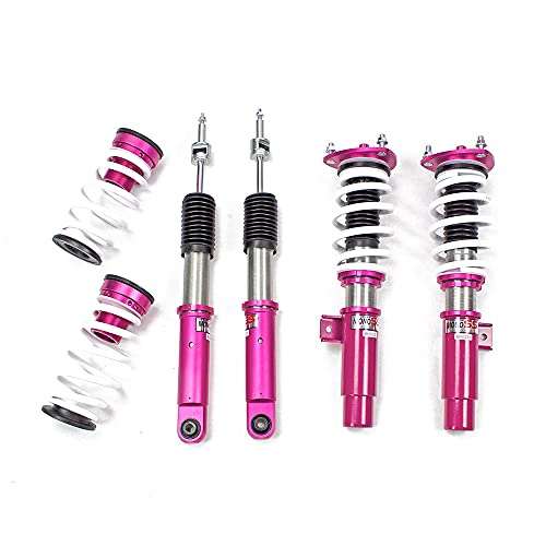 Godspeed MSS0238-A MonoSS Coil-overs Suspensions Kit for #Mazda 3 (BP) 2019-22, 16 Levels Damping, Ride Height Adjustable