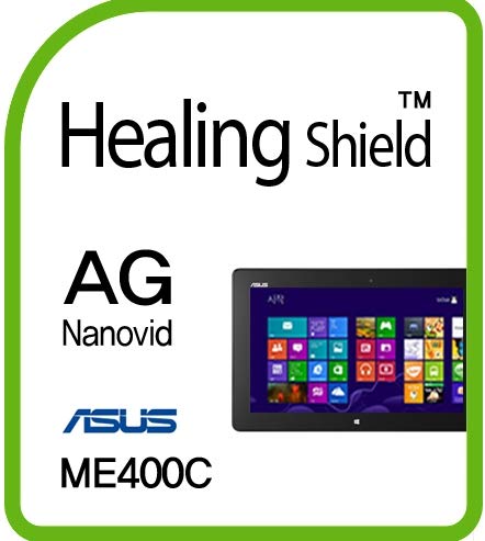 Healingshield �X�L���V�[���t���ی�t�B���� Anti-Fingerprint Anti-Glare Matte Film for ASUS Tablet Bibotap Smart ME400C [Front 1pc]