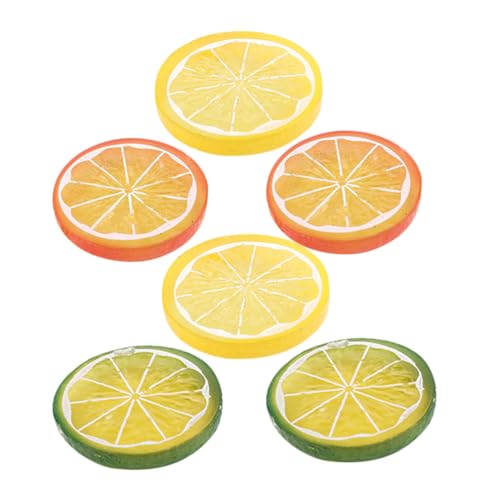 ABOOFAN 6stücke Kunstliche Zitronenscheiben Simulation Obst Dekoration DIY Requisiten Fuer Kuche Buro Fensterbank Fotorequisiten Obstmuster Ohne Geruch ABOOFAN 6stücke Kunstliche Zitronenscheiben Simulation Obst Dekoration DIY Requisiten Fuer Kuche Buro Fensterbank Fotorequisiten Obstmuster Ohne Geruch