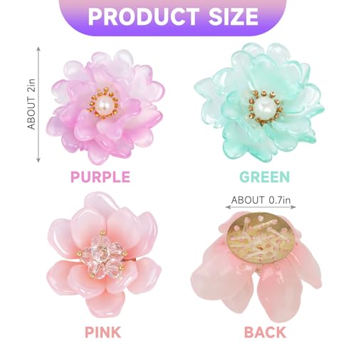 Flores de cristal pequeñas para manualidades de bisutería fina 2