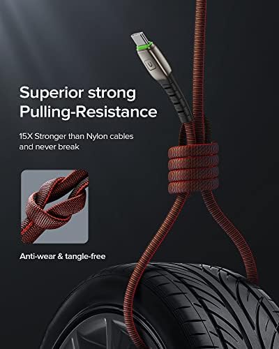 INIU [5 Pack] USB C Charger Cable (0.5+1+1+2+2m), USB-A to USB-C QC 3.0 Cable 3.1A Fast Charging for Samsung Galaxy S22 S21 S20 S10 S9 S8 Huawei P30 P20 Google Pixel,Xiaomi,Sony Xperia,Switch etc.