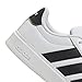 adidas Unisex-Kids Streetalk, White/Black/Black, 4