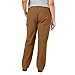 Dickies Women's Plus Size Relaxed Straight Carpenter Duck Pant, Rinsed Brown Duck, 22