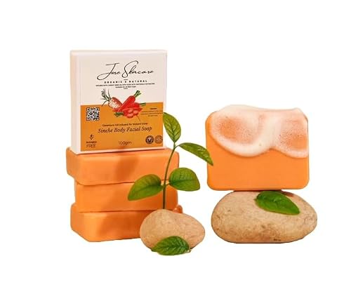 RRLOOK Sinche Body Soap – Natural & Nourishing, 100 Grams – Gentle Cleanse & Moisturize with Herbal Extracts – Suitable for All Skin Types, (Each 25gm X 4 = 100GM) 1 41aZ1gLCHeL. SL500