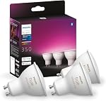 Philips Hue – Philips Hue White & Color Ambiance GU10 LED Spot 3er Pack (3