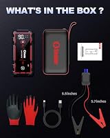 Jump Starter Battery Jumper Starter Portable Car Battery Jump Starter 5000A — image 8