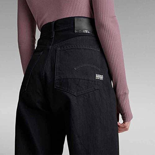 Miniatura 3 de G-Star Raw Jeans Stray Ultra High Loose Para Mujer, Negro Pitch Black D22068-D182-A810 , 32w 30l