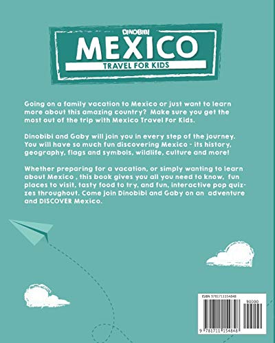 Mexico: Travel For Kids: The Fun Way To Discover Mexico (Travel Guide For Kids) #TOP1