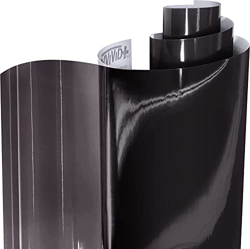 VViViD Extra-Wide Headlight Taillight Vinyl Tint Wrap Roll (Dark Smoke 60' x 60')