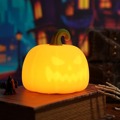 Lámpara de Noche Calabaza VEEKI para Niños