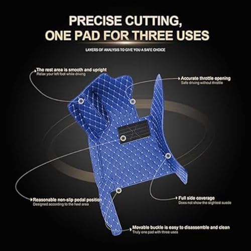 Alfombrillas de Coche Personalizadas para SsangYong Tivoli 2015 2016 2017 2018-2022, Almohadillas para pies de Cobertura Total, revestimientos de alfombras Protectoras Impermeables,B - imagen 2