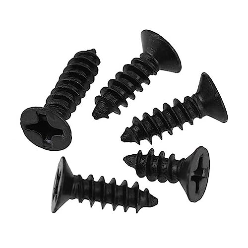 Tornillo autorroscante M3x5mm cabeza avellanada Phillips Negro miniatura 5